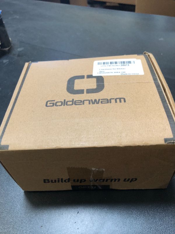 Photo 1 of goldenwarm 30 Pack 3 in Gold Cabinet Pulls Brass Drawer Handles Luxite Hardware for Kitchen Dresser Cupboard