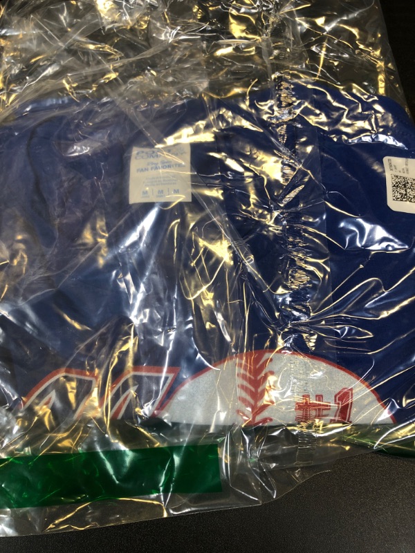 Photo 1 of Mommy of Rookie 1st Birthday Baseball Theme Matching Party T-Shirt size medium blue 