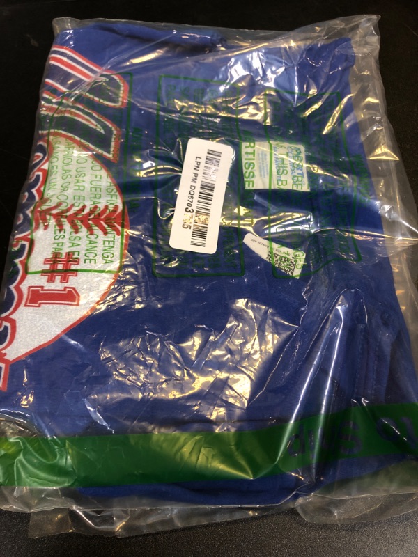 Photo 1 of Mommy of Rookie 1st Birthday Baseball Theme Matching Party T-Shirt blue shirt size large 