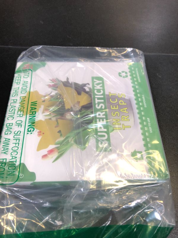 Photo 1 of 36 Pcs Classic Sticky Traps for Fungus Gnat (Plants), Fruit Fly, Whitefly, and Fly, Yellow Sticky Insect Catcher Traps for Indoor/Outdoor, Kitchen, and Plants, High-End Glue, Non-Toxic, 4 Shapes