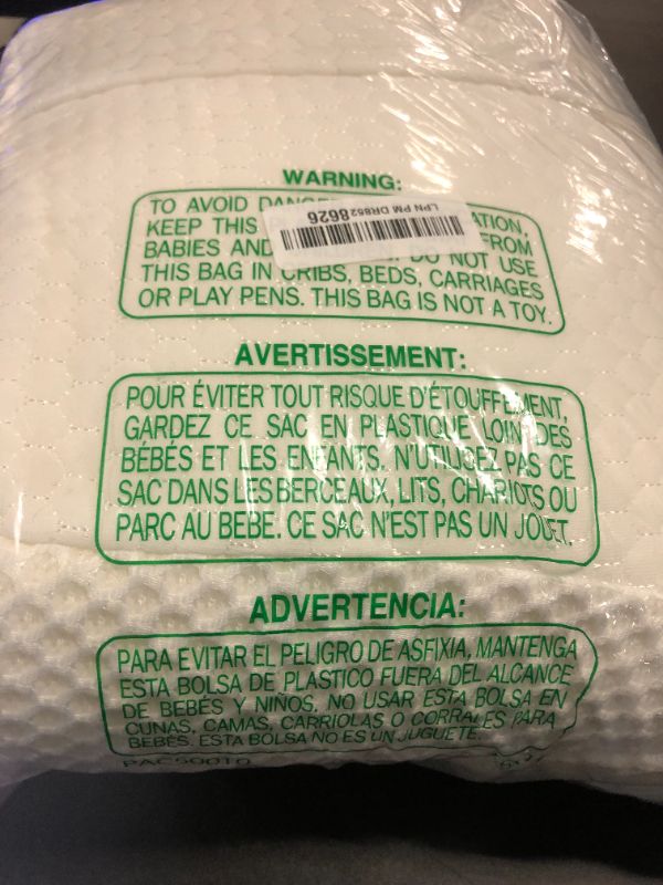 Photo 1 of Elviros Cervical Memory Foam Pillows for Neck and Shoulder Pain, Ergonomic Orthopedic Sleeping Support Pillow for Side Sleepers, Back and Stomach Sleepers (Soft)