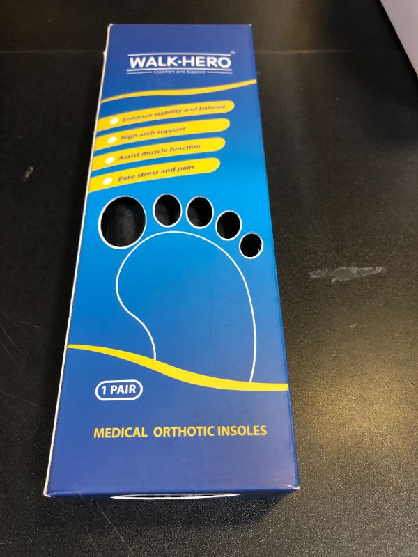 Photo 1 of Plantar Fasciitis Insoles for Men Women - Orthotics Inserts, Shoe Insoles Arch Support Flat Feet Inserts Work Boot Insoles for Standing All Day (Mens 8-8 1/2 | Womens 10-10 1/2)