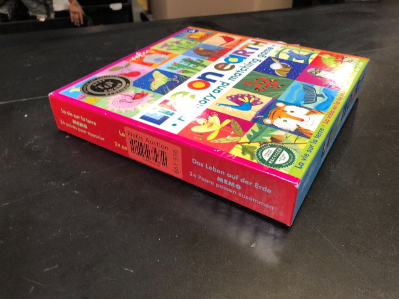 Photo 1 of eeBoo: Life on Earth, Memory & Matching Game, Developmental and Educational, 24 Pairs to Match, Single or Multiplayer Function, For Ages 3 and up