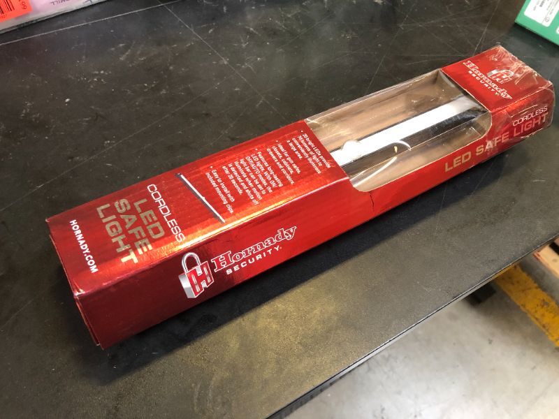 Photo 1 of Hornady Led  Safe Lights, 70 Lumens - This Motion Sensor Cordless Light Bar Features Battery Operated LED Lights - Ideal for Gun Safes, Cabinets, Closets - White Light, 13 Inches