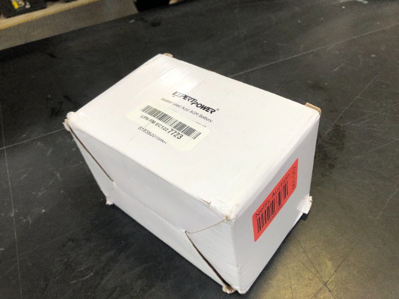 Photo 1 of ExpertPower 12 Volt 12 Ah Rechargeable Battery with F2 Terminals || EXP12120