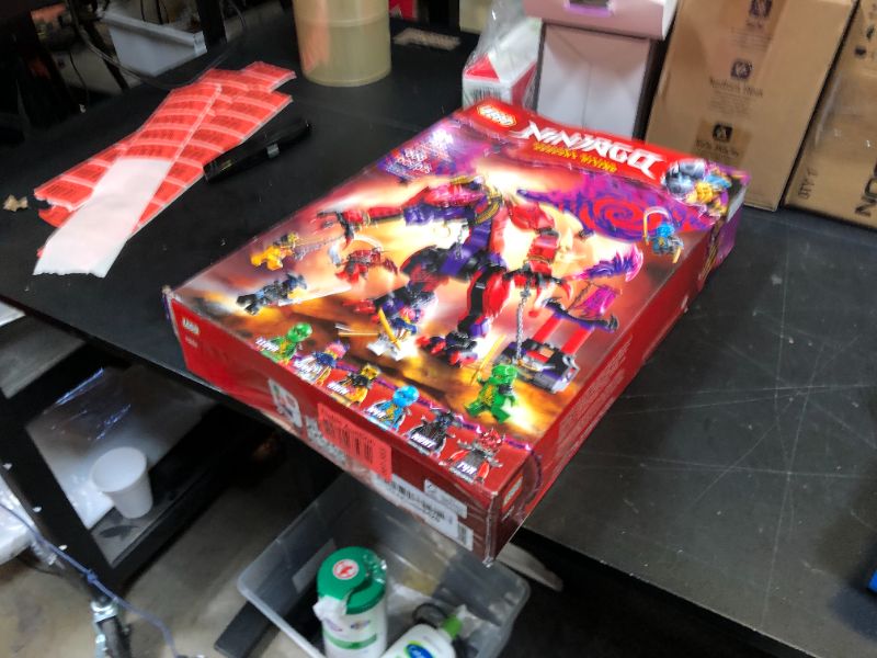 Photo 1 of LEGO NINJAGO Thunderfang Dragon of Chaos Building Toy for Kids Ages 8+ - Dragon Rising Playset with 6 Minifigures and Poseable Dragon Figure - Birthday Gift Idea for Boys and Girls - 71832