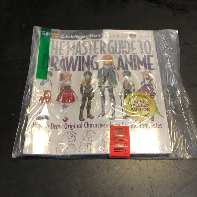 Photo 1 of The Master Guide to Drawing Anime: How to Draw Original Characters from Simple Templates – A How to Draw Anime / Manga Books Series (Volume 1)