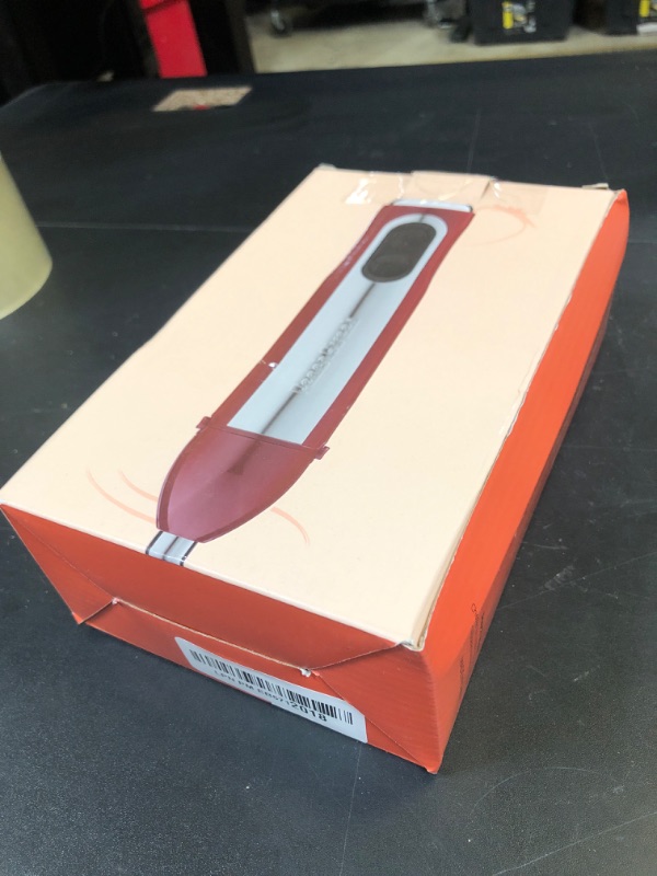Photo 1 of Powerful Immersion Blender, Electric Hand Blender 500 Watt with Turbo Mode, Detachable Base. Handheld Kitchen Blender Stick for Soup, Smoothie, Puree, Baby Food, 304 Stainless Steel Blades (Red)