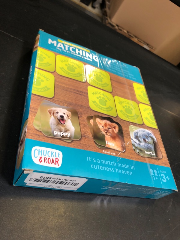 Photo 1 of Chuckle & Roar - Matching Game Baby Animals - Board Game for Kids 3 and up - Concentration Skill Development for Toddlers - Ages 3 and Up