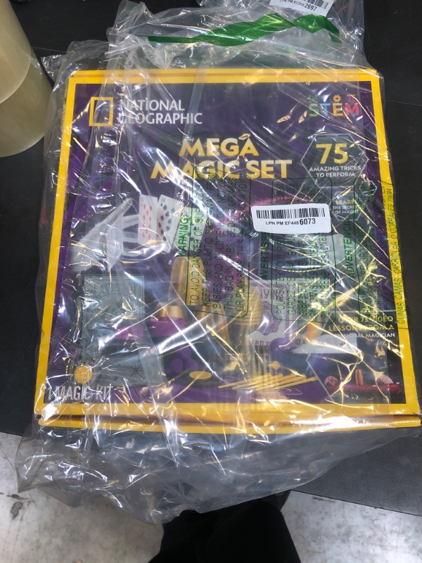 Photo 1 of NATIONAL GEOGRAPHIC Mega Magic Set - More Than 75 Magic Tricks for Kids to Perform with Step-by-Step Video Instructions for Each Trick Provided by a Professional Magician (Amazon Exclusive)