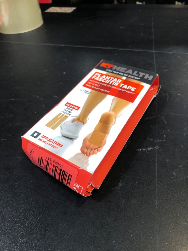 Photo 1 of KT Tape, Plantar Fasciitis Tape, Foot Soreness Relief System, 8 Applications