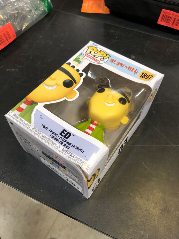Photo 1 of Funko Pop Animation: Ed EDD N Eddy - Ed - 1/6 Odds for Rare Chase Variant - Collectable Vinyl Figure - Gift Idea - Official Merchandise - Toys for Kids & Adults - Cartoon/Animation Fans1045661715

