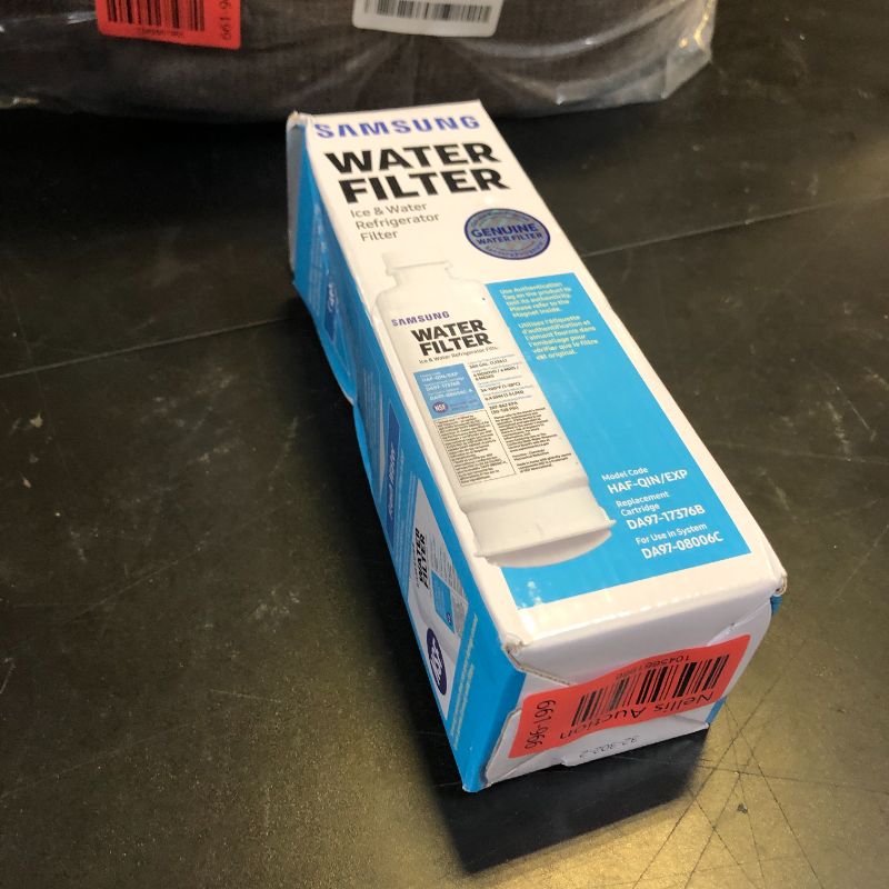 Photo 1 of Samsung DA97-17376B Fridge Water Filter, Model HAF-QIN/EXP