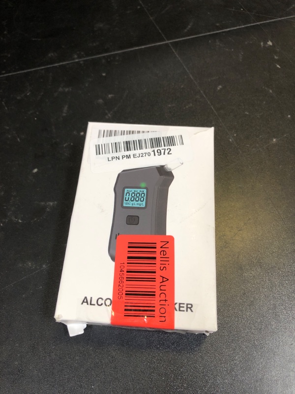 Photo 1 of Breathalyzer, Professional Grade-Accuracy Breathalyzers for Alcohol, 2025 Upgraded Portable Breathalyzers with LCD Digital Display, Personal Alcohol Breath Alyzer Tester for Home Use 5 Mouthpieces