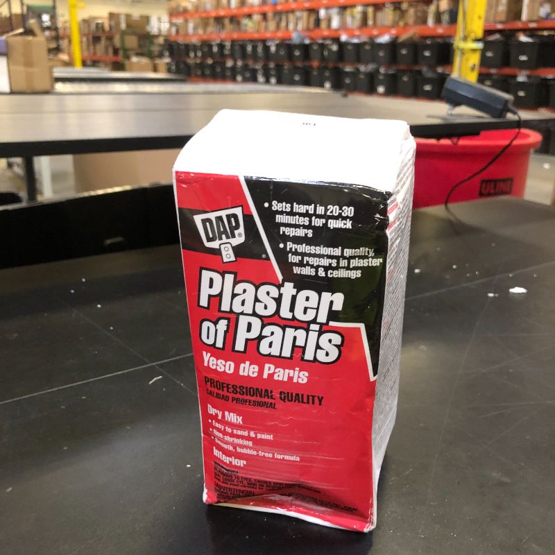 Photo 1 of DAP 10318 Paris Plaster, 4 LB, White, 64 Ounce
