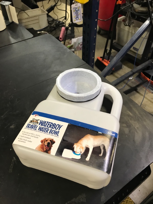 Photo 1 of Pet Lodge® On The Go Pet Waterer | Water Boy Travel Tank Pet Waterer | for Cars, RVs and On The Go | 3 Quarts