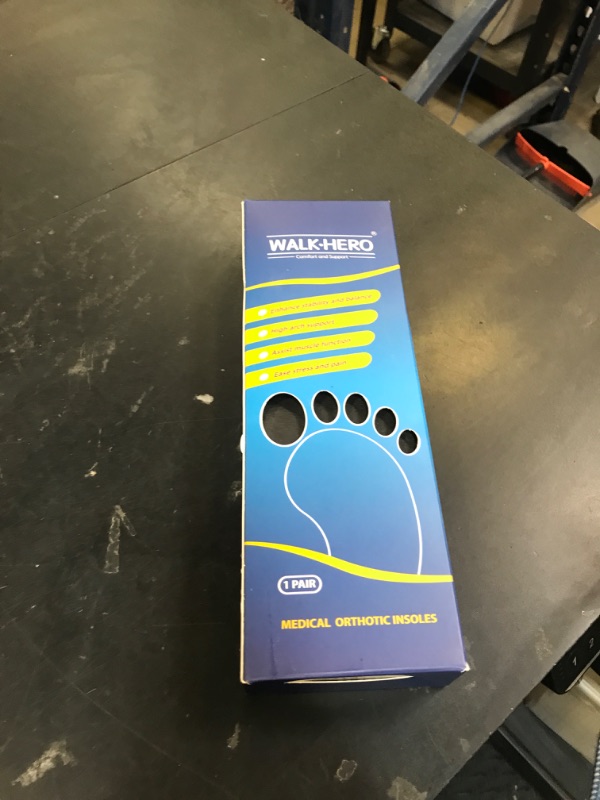 Photo 1 of Plantar Fasciitis Insoles for Men Women - Orthotics Inserts, Shoe Insoles Arch Support Flat Feet Inserts Work Boot Insoles for Standing All Day (Mens 7-7 1/2 | Womens 9-9 1/2)