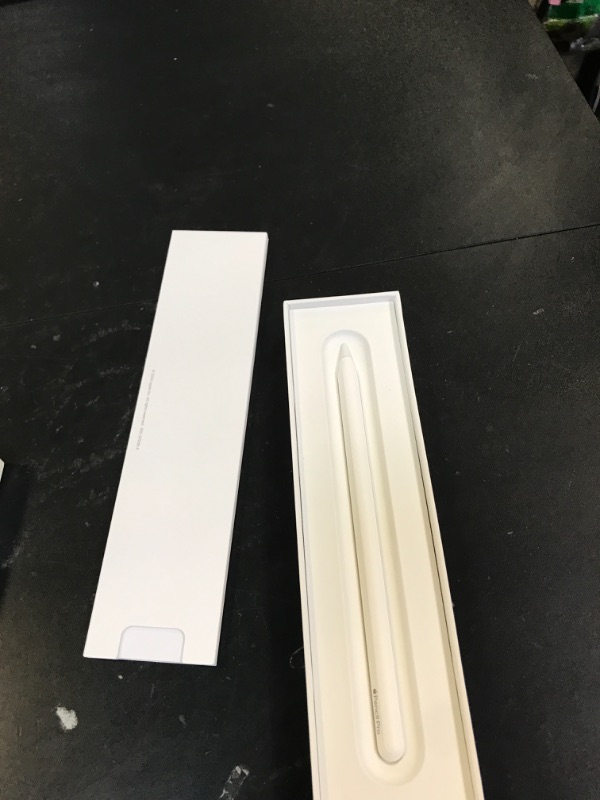 Photo 1 of Apple Pencil Pro: Latest Model - Device Compatibility Check Required - Pixel-Perfect Precision, Tilt and Pressure Sensitivity, Perfect for Note-Taking, Drawing, and Art. Charges and Pairs Magnetically