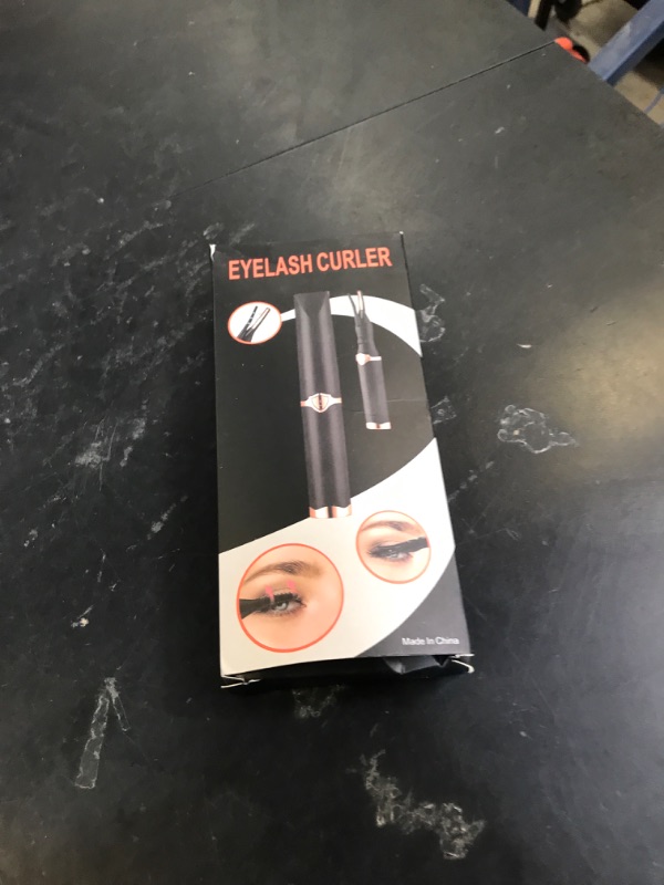 Photo 1 of Heated Eyelash Curler, 2-in-1 Clip-Type Design, 3 Temperature Modes, USB Rechargeable Electric Eyelash Curler,24H Long-Lasting Curl,Black