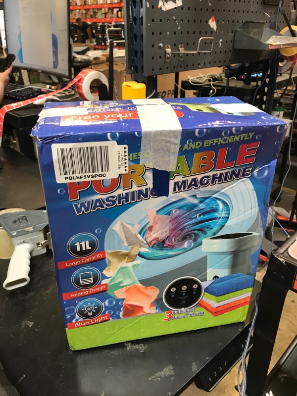 Photo 1 of PORTABLE WASHING MACHINE 