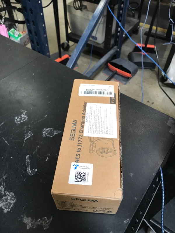 Photo 1 of EV Charger Adapter for Tesla to J1772, Up to 60A 250V, IP65, NACS to J1772 Adapter, J1772 EV Charging Adapter Compatible with Tesla Wall Connector/Tesla Destination/Mobile Charger (for J1772 EVs Only)