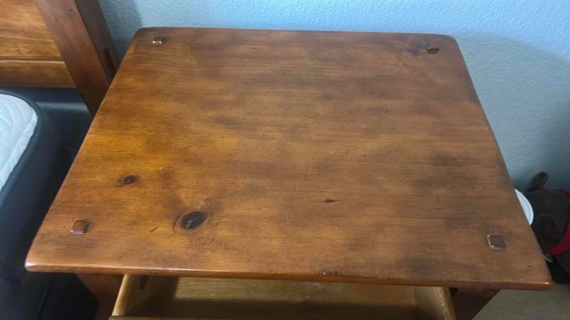 Photo 1 of TRADEWIN WOOD 3 DRAWER NIGHTSTAND 2‘ x 19.75”  x H27 1/2“