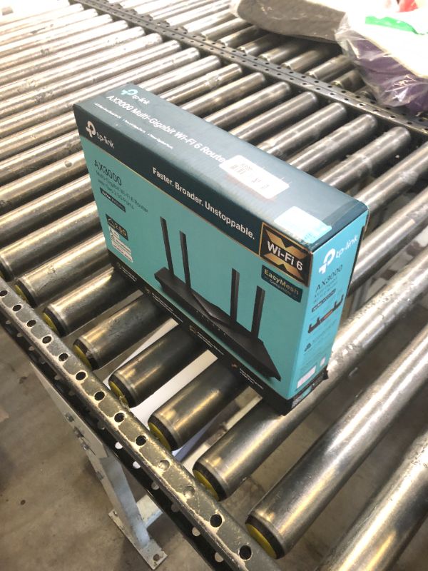 Photo 1 of TP-Link AX3000 WiFi 6 Router (Archer AX55 Pro) - Multi Gigabit Wireless Internet, 1 x 2.5 Gbps Port, Dual Band, VPN, OFDMA, MU-MIMO, USB Port, WPA3, Compatible With Alexa