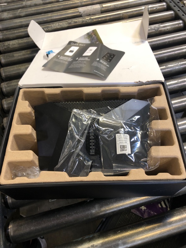 Photo 1 of NETGEAR Nighthawk 6-Stream Dual-Band WiFi 6 Router (RAX54S) – Security Features, AX5400 Wireless Speed, Up to 5.4 Gbps, Covers up to 2,500 sq. ft., 25 Devices - 1-Year Armor Subscription Included