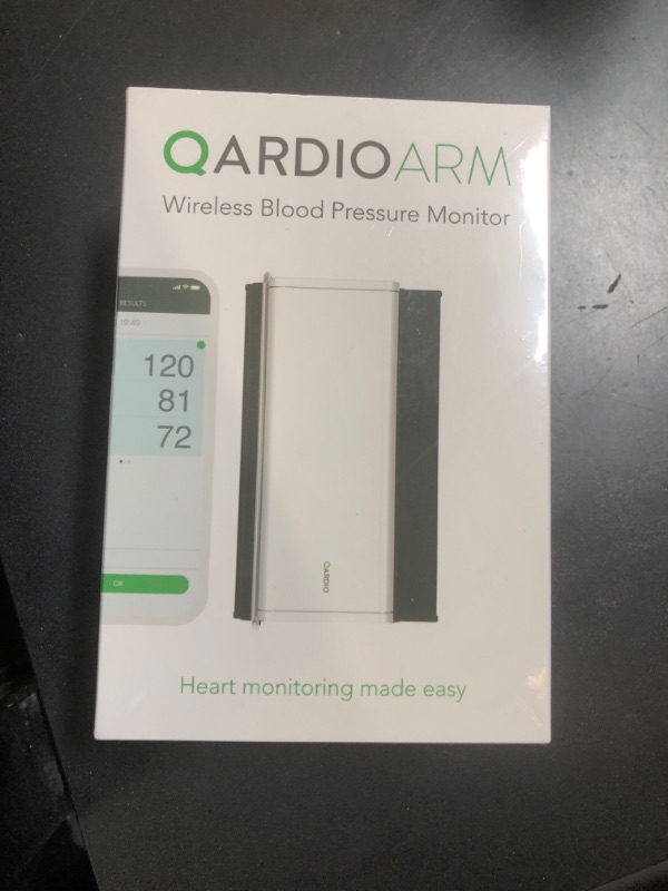 Photo 1 of QardioArm Wireless Smart Blood Pressure Monitor
