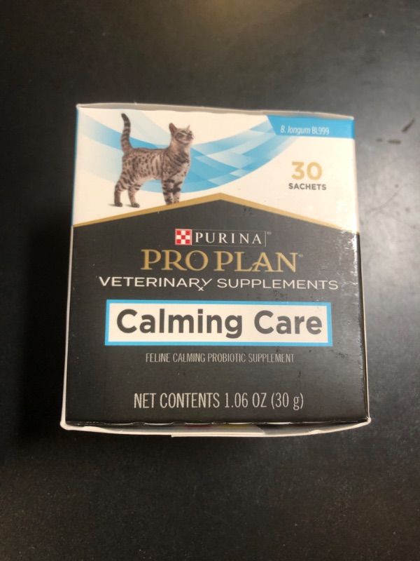Photo 1 of Purina Pro Plan Veterinary Supplements Calming Care Cat Supplements - 30 ct. Box (BB 03/2025)
