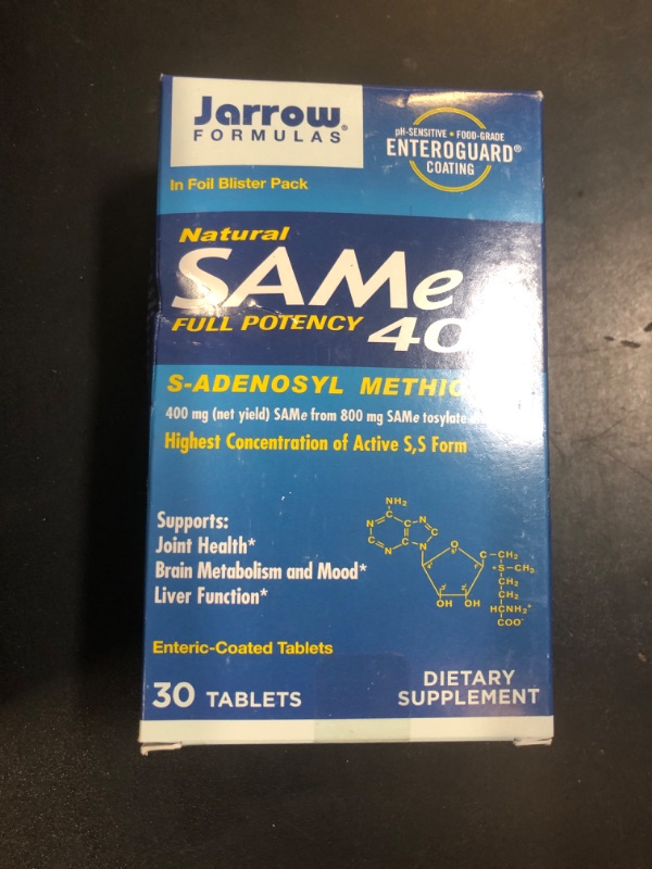 Photo 1 of JARROW FORMULAS Sam-E 400 MG, 30 CT