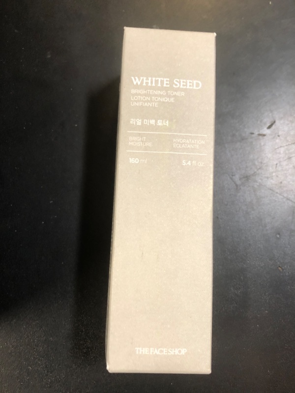 Photo 1 of The Face Shop White Seed Brightening Toner | White Lupin Seed | White Daisy| Niacinamide | Moisturizing | Brightening