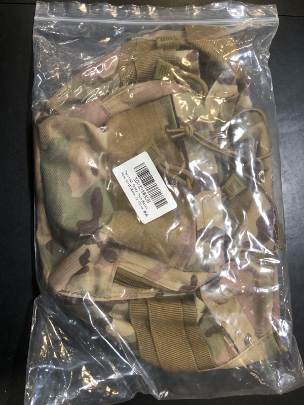 Photo 1 of Tactical Waist Pack Military Waist Bag Fanny Pack Hip Bum Bag with Adjustable Strap for Camping Hiking Hunting (CP)