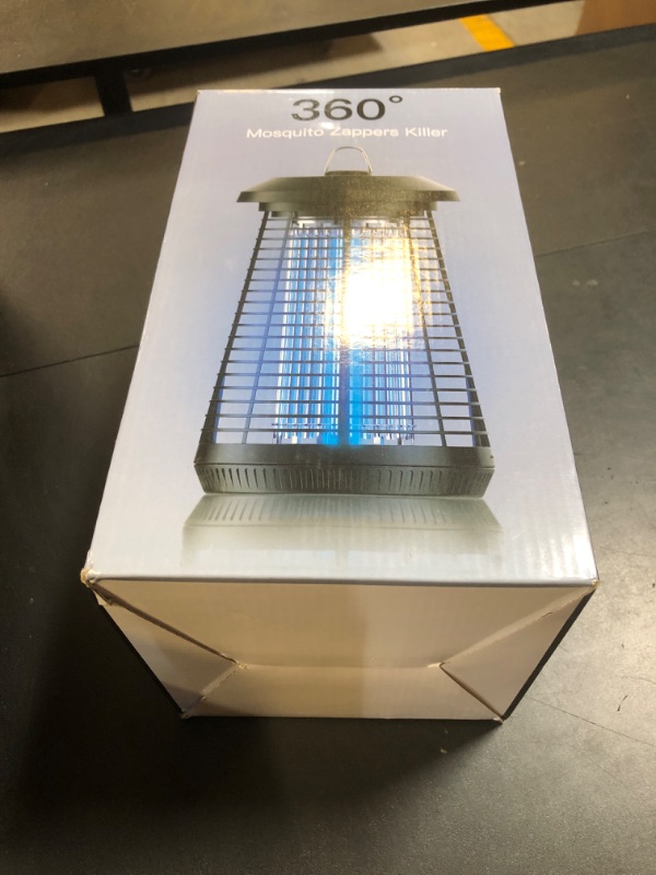 Photo 1 of Swift Catch Bug Zapper Outdoor, Electric Mosquito Zapper,Fly Zapper,Odorless and Physical Mosquito Killer,Bug Zapper Indoor with Waterproof Non-Toxic,4000V Electric Fly Zapper for Backyard Patio Home