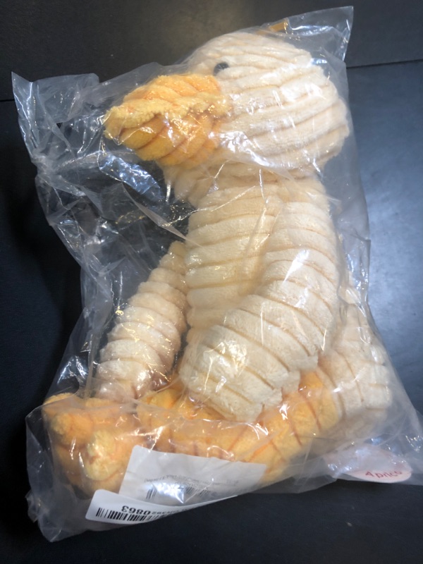 Photo 1 of Apricot Lamb Toys Plush Corduroy Duck Stuffed Animal Soft Cuddly Perfect for Child (Corduroy Duck, 8.5 Inches)
