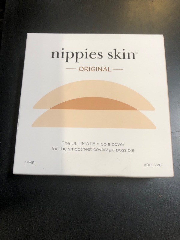 Photo 1 of Nippies Nipple Cover - Sticky Adhesive Silicone Nipple Pasties, Extra Large (Fits DD+ Cups), Original, Crème