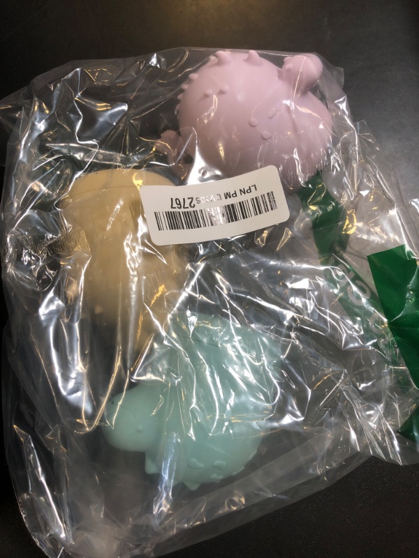Photo 1 of Baby Bath Toys, 13 Pcs Silicone Mold Free Bath Toys with a Storage Bag, Squeezable Dinosaurs Bathtub Toys, No Hole Sensory Ocean Animal Suction Cup Toys for Toddlers 1 2 3 4 5 6 Years