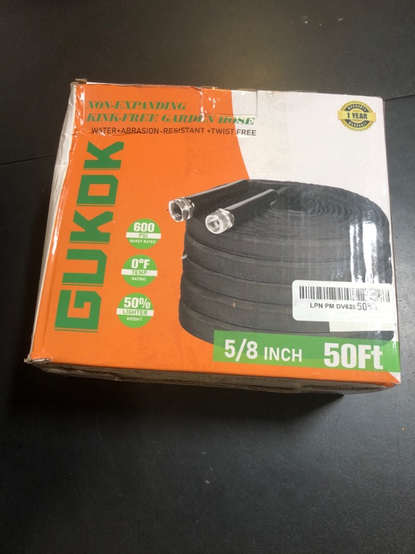 Photo 1 of Garden Hose, Lightweight, Ultra Flexible, Durable, Kink-Free Garden Hose, RV, Marine and Camper Hose (50 FT)