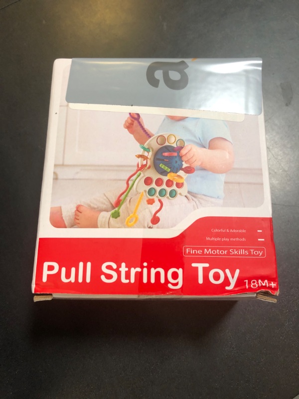 Photo 1 of AiTuiTui Sensory Baby Teething Toys Essentials, Infant Toddlers Toys for 1 2 Year Old Boy Girl Easter Basket Stuffers, Soft Fidget Educational Learning for 6 9 12 18 Months, Random Color