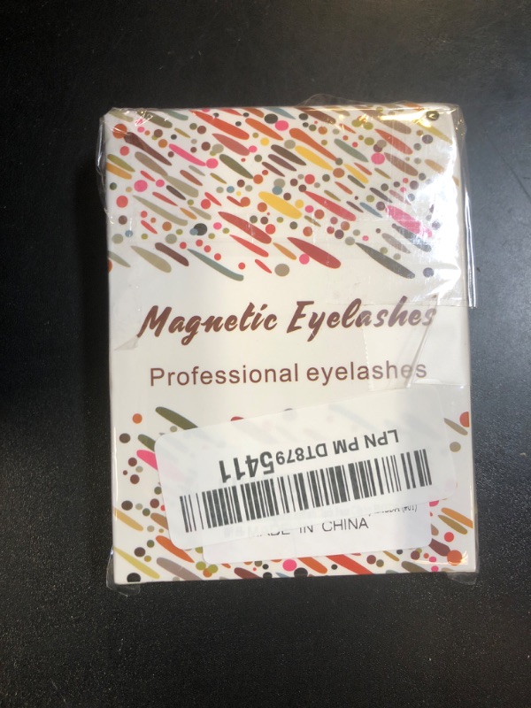 Photo 1 of EMEDA Natural Look Magnetic Eyelashes Kit 2 Pairs Reusable Double Sided Magnetic Lashes With Applicator and Mirror, No Glue Needed Strip Lashes, Black(Manga Look 5-11mm)