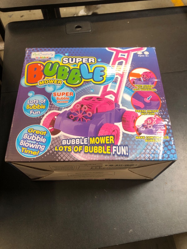 Photo 1 of ArtCreativity Bubble Lawn Mower for Toddlers 1-3, Kids Bubble Machine for 1-Year-Old Girl Gifts, Summer Outdoor Push Gardening Toys for Kids Age 1 2 3+ Birthday Gifts for Preschool Girls
