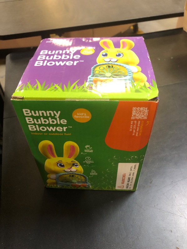 Photo 1 of Move2Play, Easter Bunny Bubble Blower | Basket Stuffer | Bubble Machine | Toy for Toddlers, Boys and Girls | Indoor & Outdoor | Birthday Party | Summer Fun | Gift for Girl 1, 2, 3, 4+ Years Old