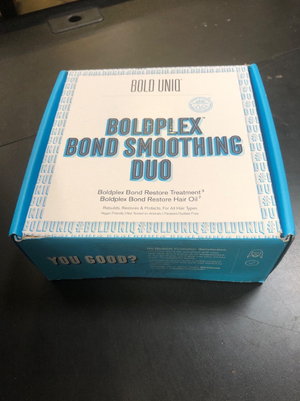 Photo 1 of Boldplex 3 & 7 Bond Restore Protein Treatment & Oil Duo for Dry & Damaged Hair - Hydrating Formula for Curly, Colored, Frizzy, Broken or Bleached Types. Cruelty-Free & 100% Vegan