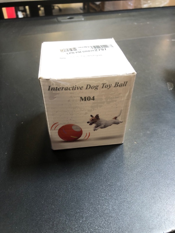 Photo 1 of PetDroid Interactive Dog Toys Dog Ball,[2025 Newly Upgraded] Durable Motion Activated Automatic Rolling Ball Toys for/Small/Medium/Large Dogs,USB Rechargeable (Orange)