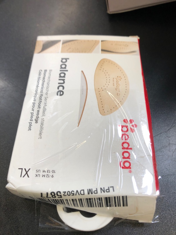 Photo 1 of Pedag Pedag 165 Balance Leather, Self Adhesive Arch Support, Flatfoot Wedge, Tan, Extra Large (Men's 10 and Up)