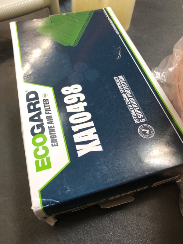 Photo 1 of ECOGARD XA10498 Premium Engine Air Filter Fits 2017-2022 Honda CR-V, 2016-2021 Civic