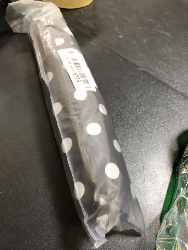 Photo 1 of SIEPASA Windproof Travel Compact Umbrella-Automatic Umbrellas for Rain- Folding Umbrella, Travel Compact Umbrella.(Black Polka Dots)