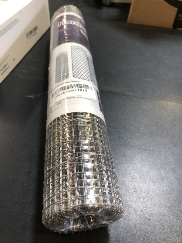 Photo 1 of Stainless Steel 304 Welded Wire Mesh-15.7 inches x 10 feet 1/4 inch Hardware Cloth