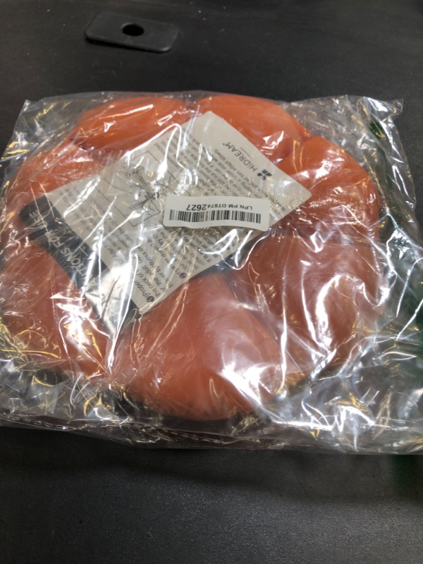 Photo 1 of Cat Cone Collar,Cute Waterproof Cat Recovery Collar,Anti-Bite Lick Wound Healing Safety Elizabethan e Collar for Cats,Orange Pumpkin Cat Halloween Costume