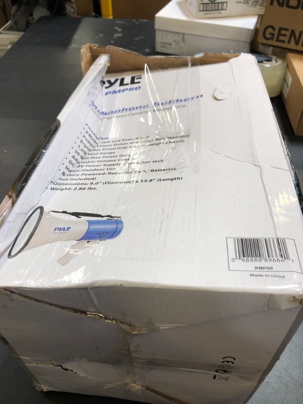 Photo 1 of PYLE PRO PMP50 Professional Piezo Dynamic Megaphone